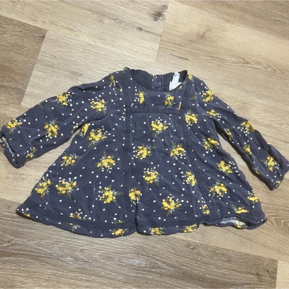 EMMAS GARDEN Toddler Girls Floral Dress